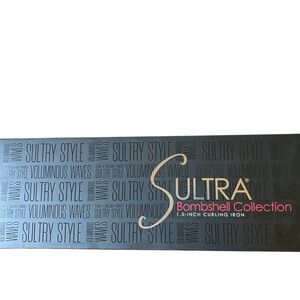 Sultra Bombshell Collection 1.5”‎ Clipless Curling Iron NEW